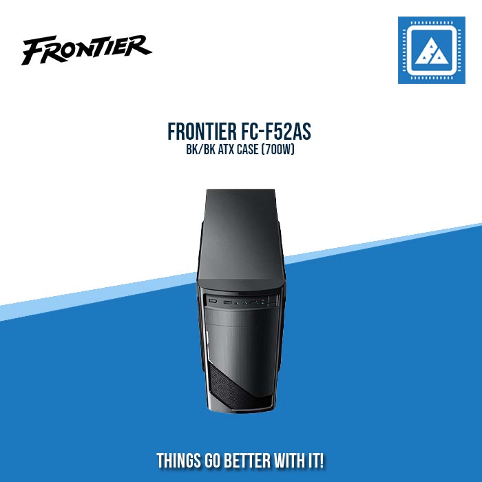 FRONTIER FC-F52AS BK/BK ATX CASE (700W) FRONTIER FC-F52AS BK/BK ATX CASE (700W)